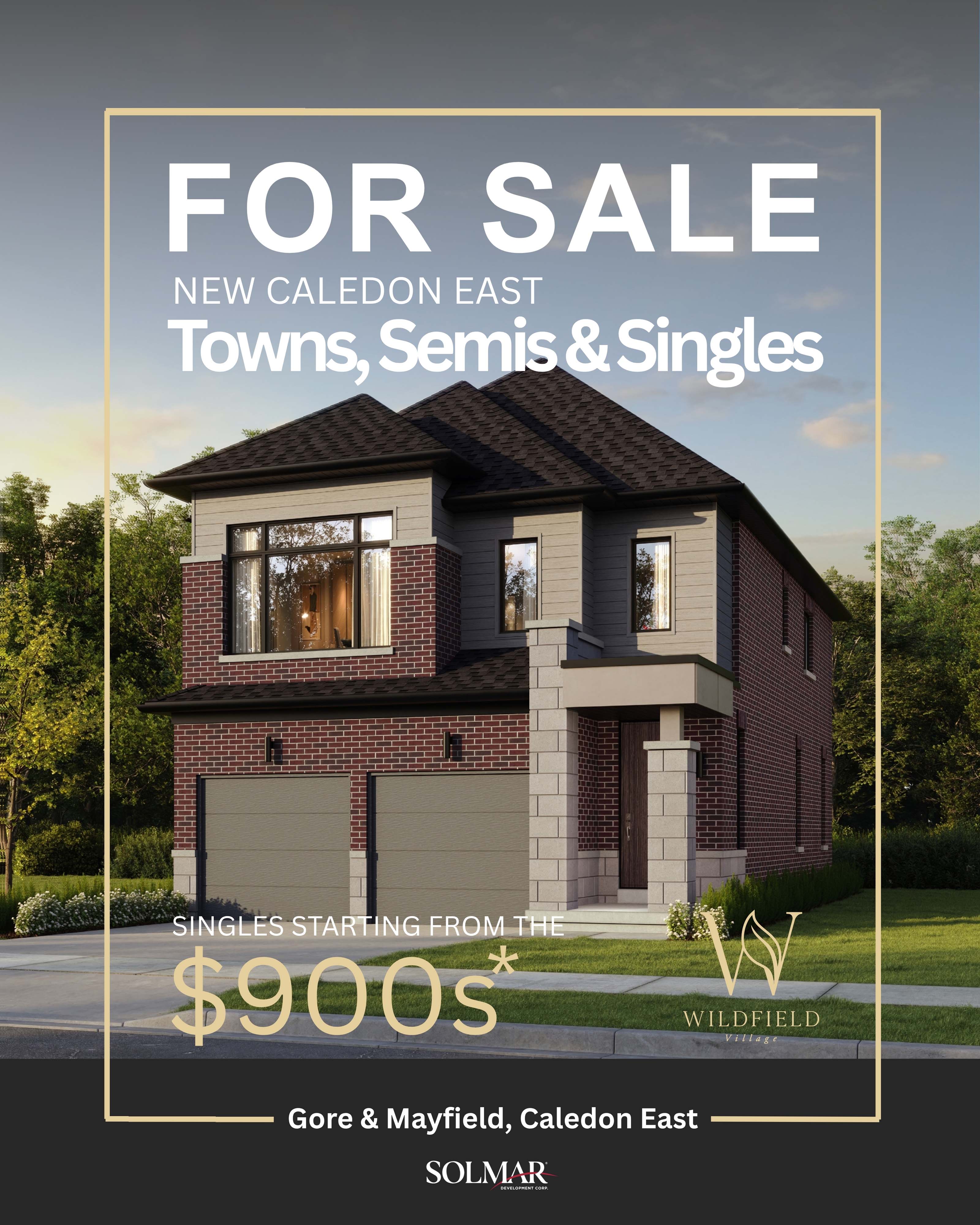 Wildfield Village detached home collection