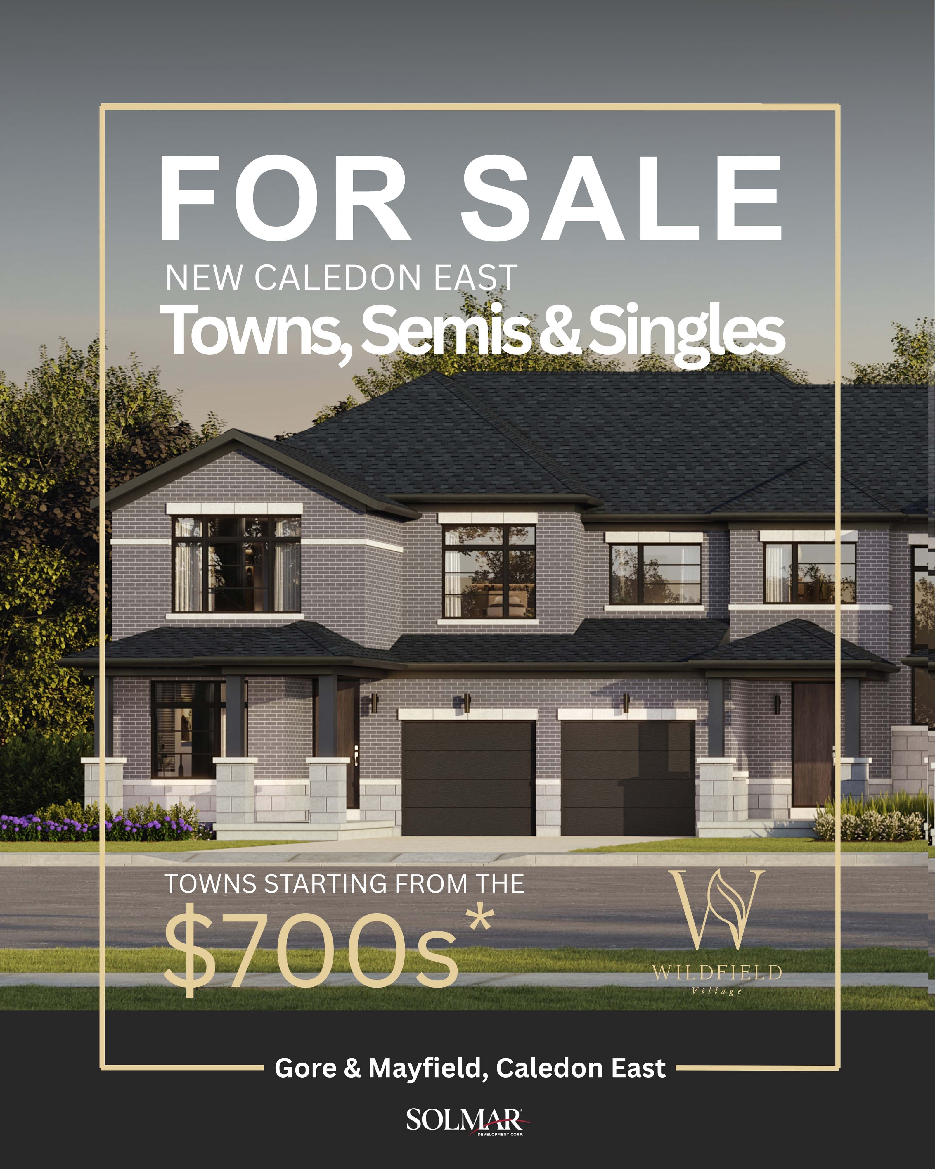 Wildfield Village townhome collection